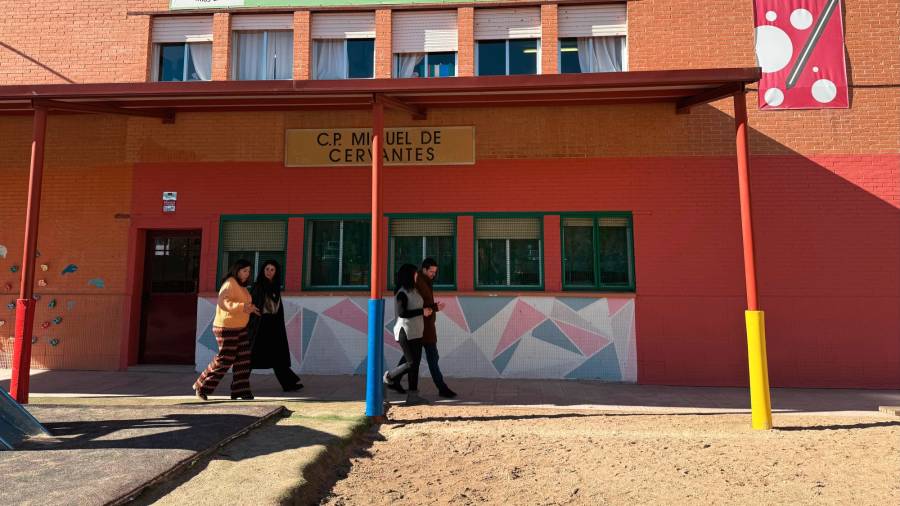 Una de las aulas renovadas dentro de la intervención