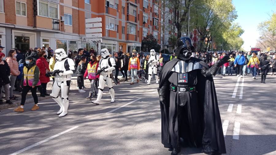 Desfile llevado a cabo por las calles de la capital el pasado mes de abril