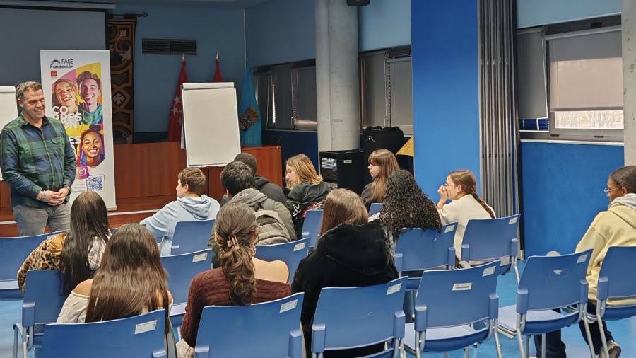 Taller del programa municipal ‘Corresponsables’ para adolescentes