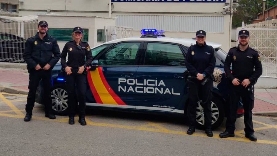 Imagen de archivo de agentes de la Comisaría de Policía Nacional del municipio
