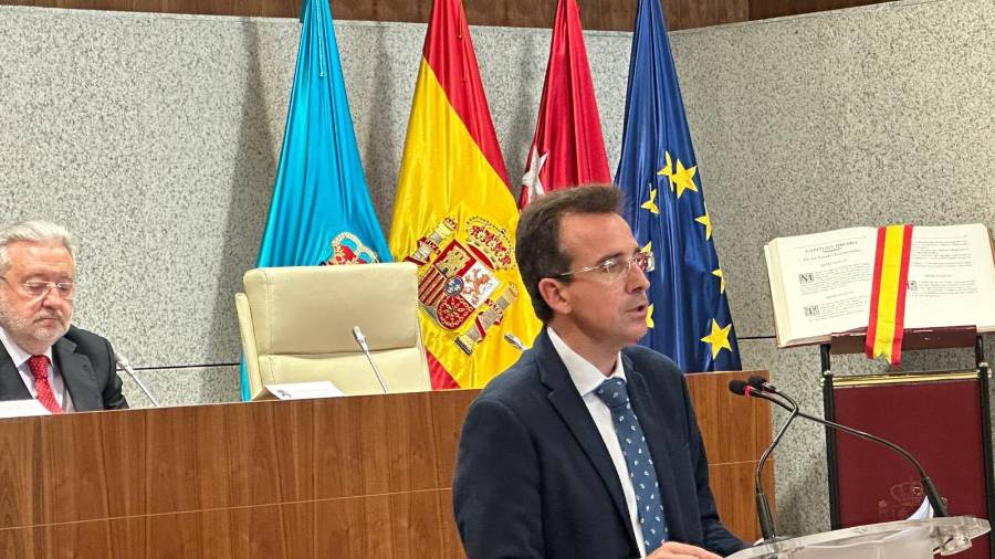 El alcalde, Miguel Ángel Recuenco, en el Debate sobre el Estado de la Ciudad