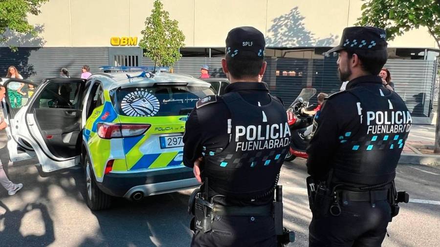 Agentes de la Policía Local de Fuenlabrada