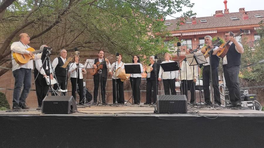 Actuación musical en la Quinta de Cervantes