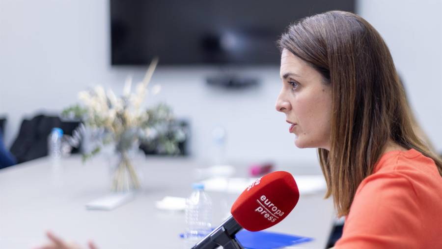 La portavoz de Más Madrid en el Ayuntamiento, Rita Maestre, en una entrevista en Europa Press