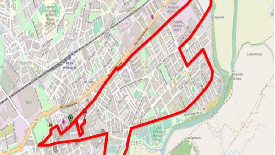 Recorrido de la carrera