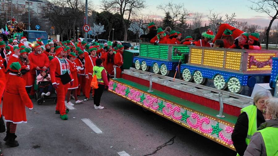 Las carrozas salen a partir de las 17 horas