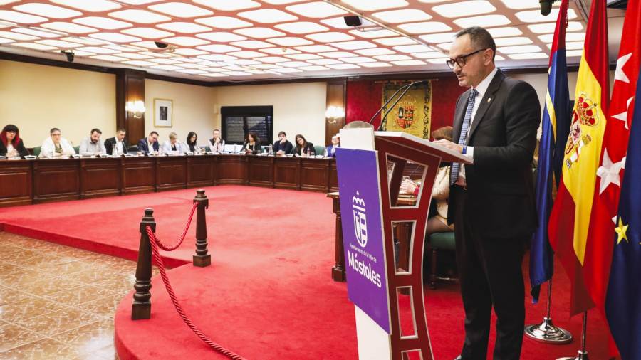 Intervención del alcalde durante el debate del estado de la ciudad