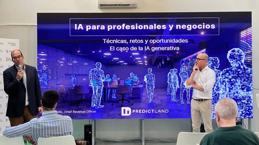 Sesión de Deep Tech Talks sobre IA Generativa en Madrid Innovation Lab