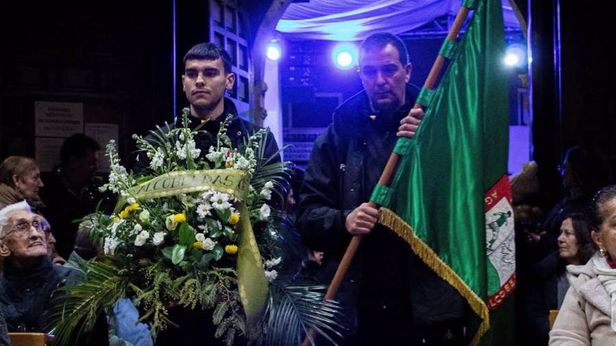 El Alcobendas Club de Fútbol se suma a la Ofrenda Floral a la Virgen de la Paz