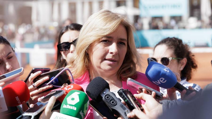 La vicealcaldesa de Madrid y delegada de Seguridad y Emergencias, Inmaculada Sanz