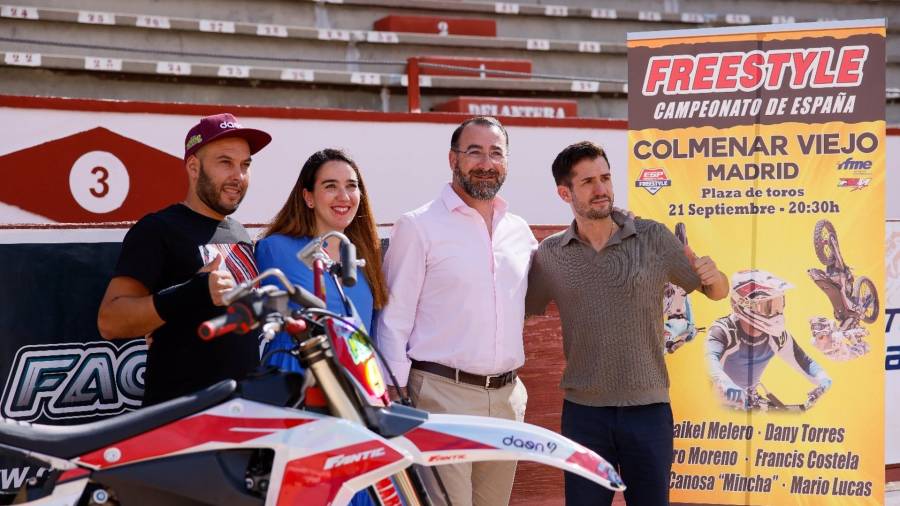 La Plaza de Toros de Colmenar Viejo acogerá el Campeonato de España Freestyle de Motocross