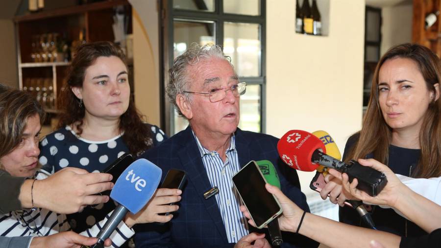 El presidente de la Mancomunidad de Soto de Viñuelas, Fernando Maristany