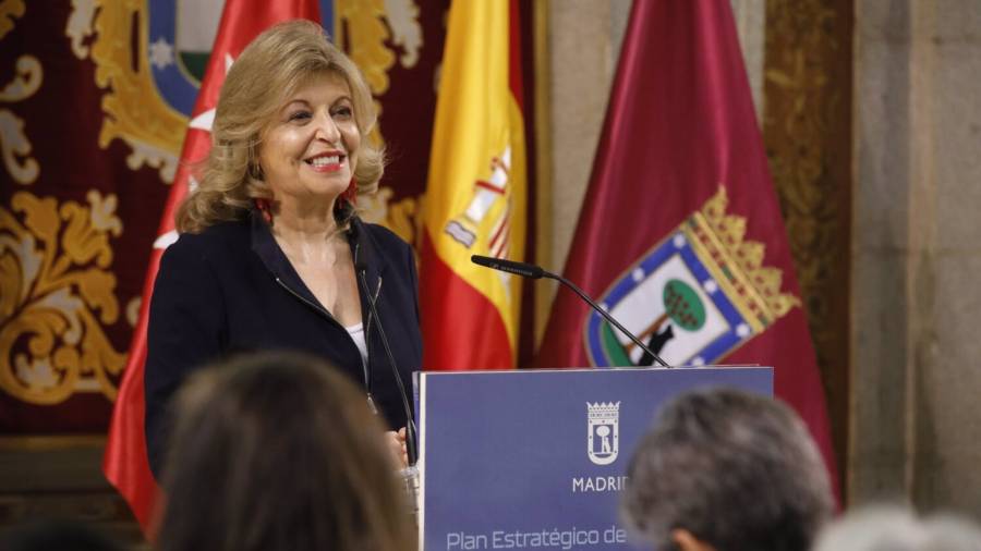 La delegada de Economía, Innovación y Hacienda, Engracia Hidalgo, inaugura la jornada de presentación del Plan Estratégico de Subvenciones 2024-2027 del Ayuntamiento de Madrid