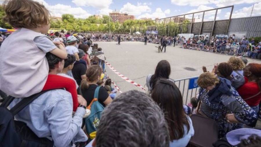 Exhibición Policía Municipal en el Día de las Familias 2024