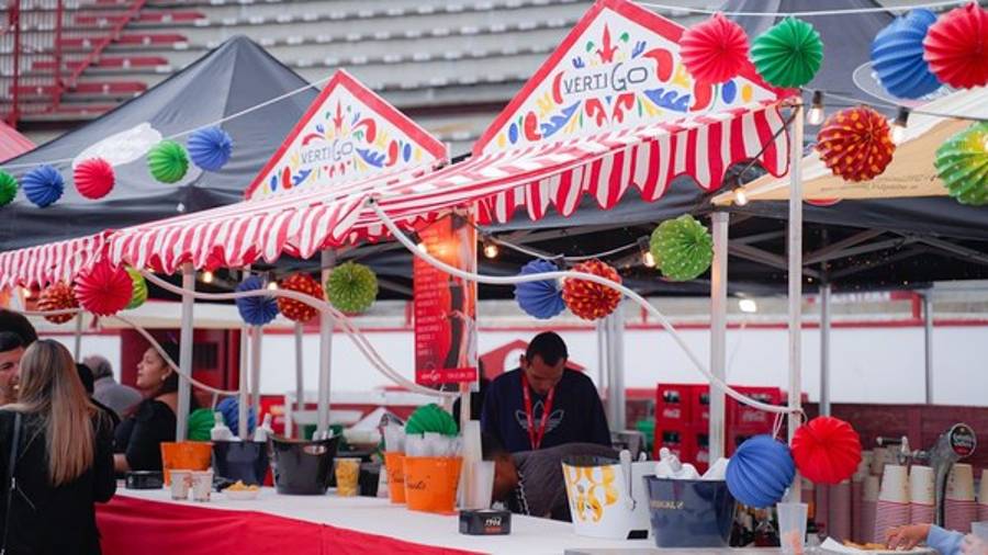 Feria de Abril en la Plaza de Toros del municipio