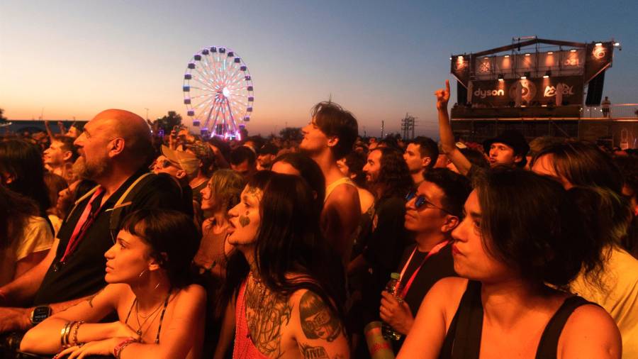 Ambiente previo en el recinto Iberdrola Music, ubicación del festival Mad Cool 2025