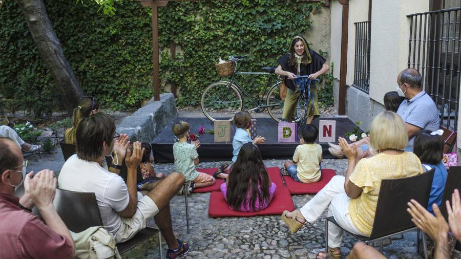 Imagen de archivo del teatro infantil en la Casa Museo Lope de Vega