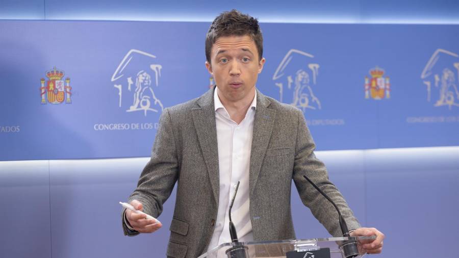 El ex portavoz de la coalición en el Congreso, Íñigo Errejón