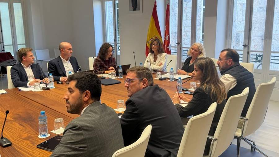 Reunión de avances para las obras del tercer carril de la M-607