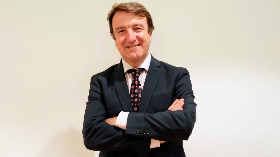 Jesús Moreno, en las dependencias del Ayuntamiento