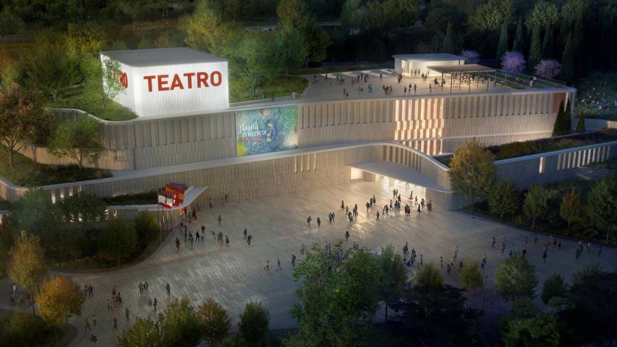 Proyecto del nuevo teatro del Paraninfo